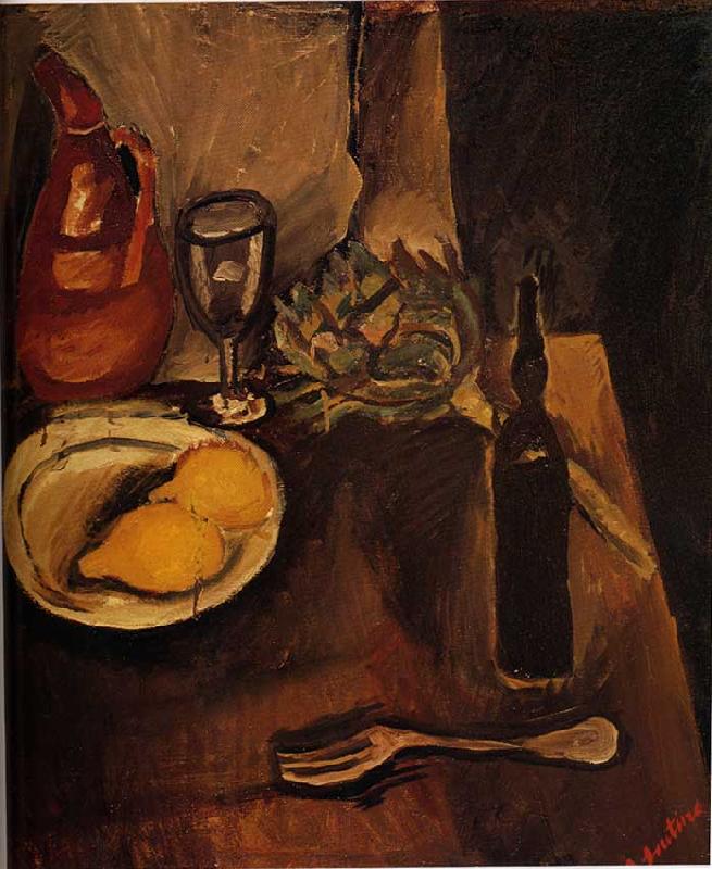 Chaim Soutine Still Life with Lemons oil painting image